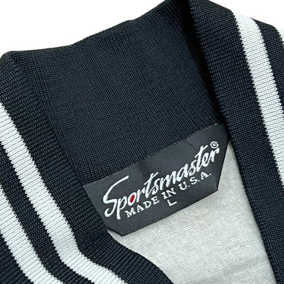 Men’s Vintage The Heart of America Chevy jacket nylon black 1990s - Picture 2 of 4